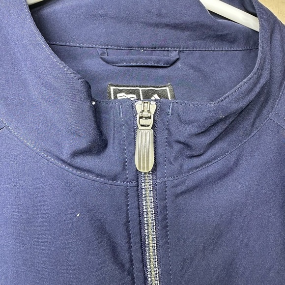 Adidas Men's Deep Blue Windbreaker Jacket - Picture 3 of 11